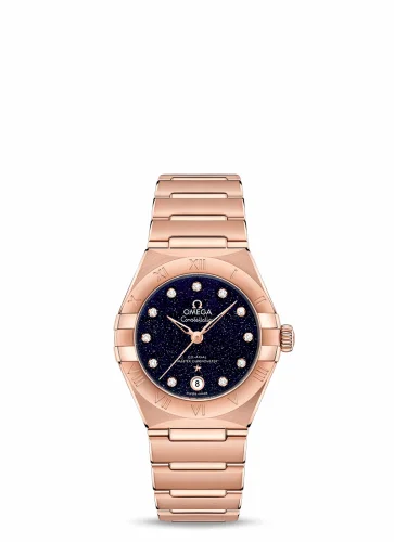 Omega Constellation Manhattan 29 Co-Axial Master Chronometer Sedna Gold / Aventurine 131.50.29.20.53.003 (13150292053003)
